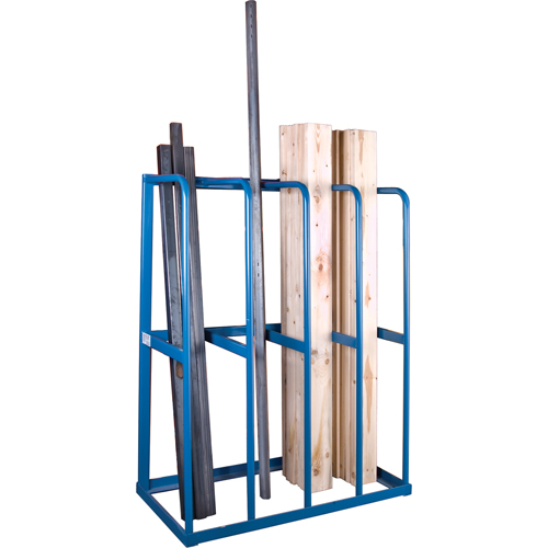 Supports pour tuyaux -Rangement vertical, Vertical, 48" la x 24" p x 60" h, 3000 lb Cap. Industrial Sales