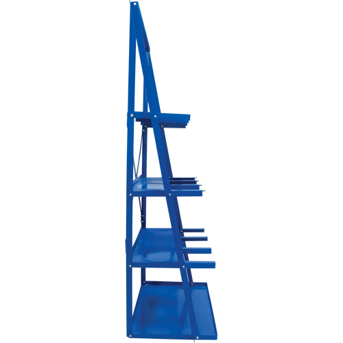 Bar Storage Rack, Vertical, 3 Levels, 36" W x 24" D x 84" H, 3000 lbs. Cap. Industrial Sales