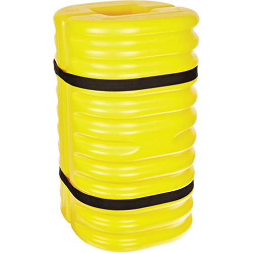 Protecteur de colonne, Ouverture int&eacute;rieure 12" x 12", 24" lo x 24" la x 42" h, Jaune Industrial Sales