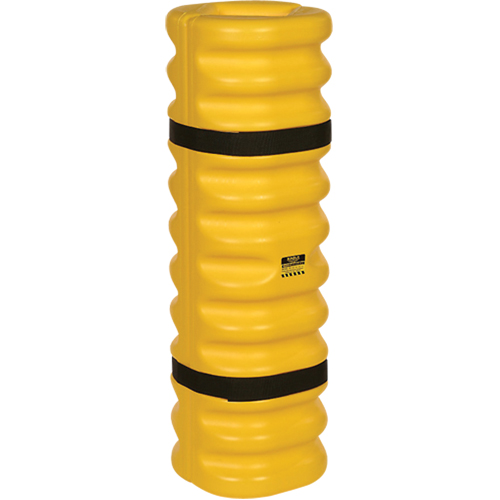 Column Protector, 4" x 6" Inside Opening, 13" L x 13" W x 42" H, Yellow Industrial Sales