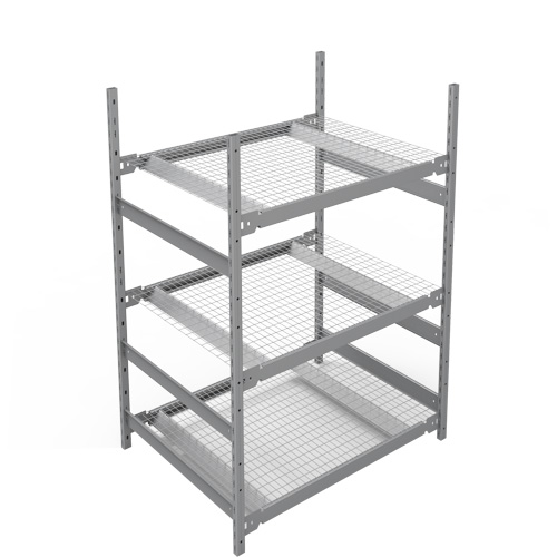 &eacute;tag&egrave;re de grande largeur, Acier, Sans boulons, De base, 42" la x 60" h x 32" p Industrial Sales