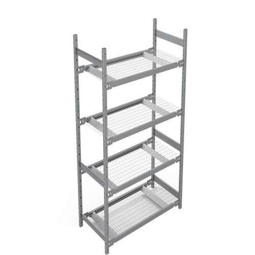 &eacute;tag&egrave;re de grande largeur, Acier, Sans boulons, Capacit&eacute; 1340 lb, 42" la x 84" h x 18" p Industrial Sales