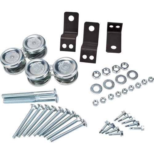 Wire Mesh Partition Sliding Door Hardware Kit Industrial Sales