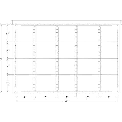 Cabinet d'entreposage &agrave; tiroirs int&eacute;gr&eacute; Interlok Industrial Sales