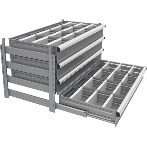 Cabinet d'entreposage &agrave; tiroirs int&eacute;gr&eacute; Interlok Industrial Sales