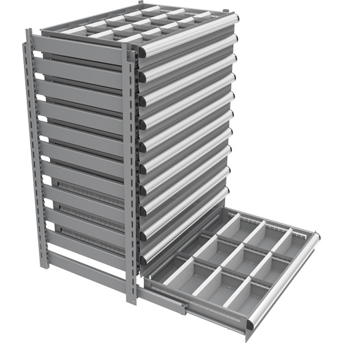 Cabinet d'entreposage &agrave; tiroirs int&eacute;gr&eacute; Interlok Industrial Sales