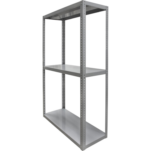 &eacute;tag&egrave;re robuste, Acier, Boulonn&eacute;, Capacit&eacute; 3000 lb, 36" la x 72" h x 24" p Industrial Sales