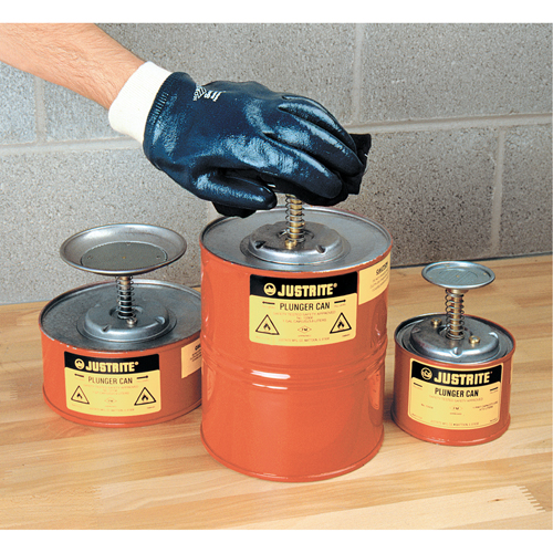 Plunger Cans, 1 pt. Capacity Industrial Sales