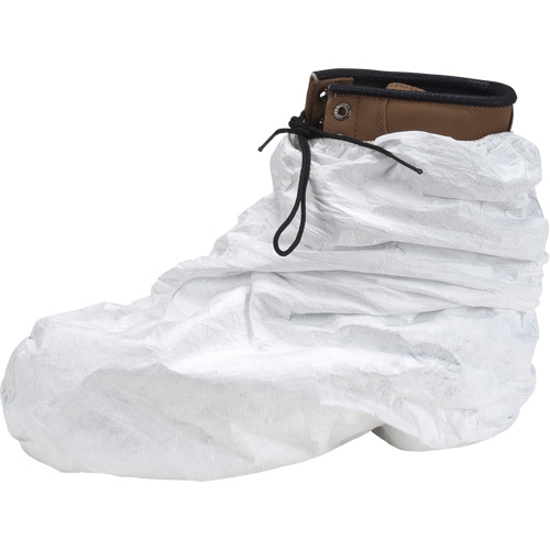 Tyvek&reg; 400 Shoe & Boot Cover, One Size, Polyethylene, White Industrial Sales