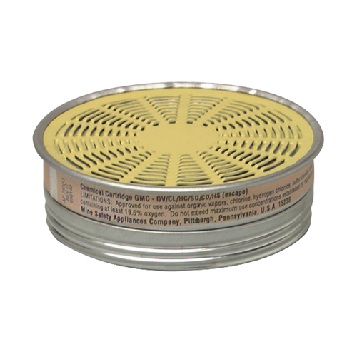 Cartouches pour respirateurs Comfo, Cartouche gaz/vapeur, Vapeurs organiques/Gaz acides Industrial Sales