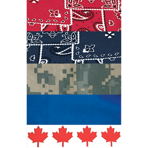 ALLEGRO INDUSTRIES Cool Offs Bandana, Red Industrial Sales
