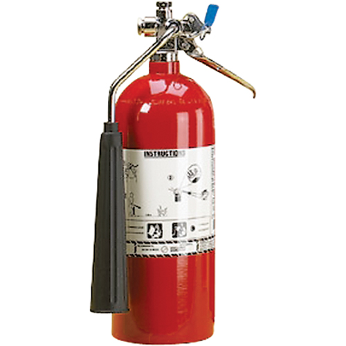 Extincteurs au dioxyde de carbone (CO2), cylindre en aluminium, BC, Capacit&eacute; 5 lb Industrial Sales