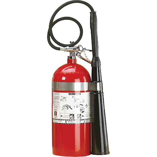 Extincteurs au dioxyde de carbone (CO2), cylindre en aluminium, BC, Capacit&eacute; 10 lb Industrial Sales