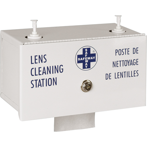 PRODUITS POUR NETTOYAGE DE LUNETTES, M&eacute;tal, 6" lo x 6" p x 11,5" h Industrial Sales