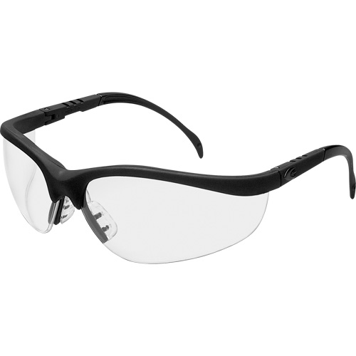 Lunettes de s&eacute;curit&eacute; Klondike, Lentille Transparent, Anti-&eacute;gratignures, R&eacute;pond ou surpasse la norme CSA Z94.3 Industrial Sales
