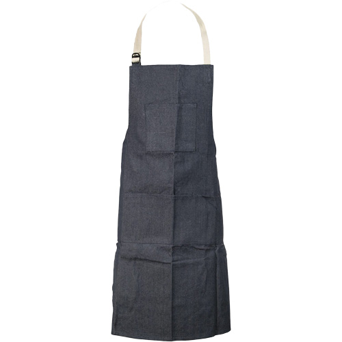 Tabliers, Denim, 38" lo x 28" la, Bleu Industrial Sales