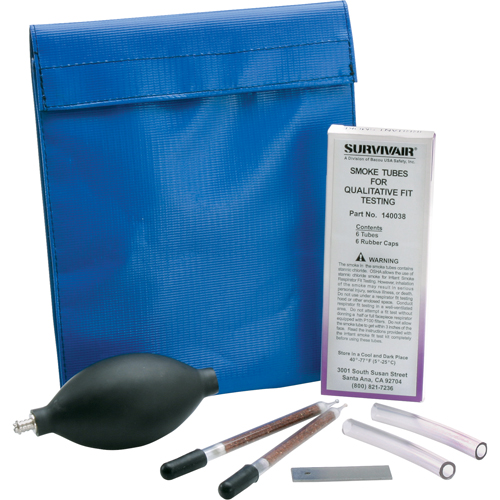 Trousse d'essai d'ajustement - Trousses d'essai d'ajustement pour irritant, Qualitatif, Solution Fum&eacute;e Industrial Sales