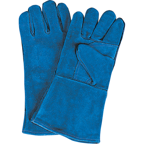 Double Palm & Thumb Welding Gloves, Split Cowhide, Size Large Industrial Sales