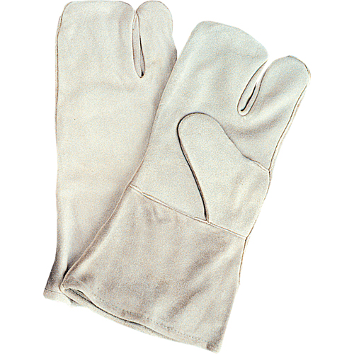 Gants de soudeur d'usage standard, Cuir de vache refendu, Taille Grand Industrial Sales