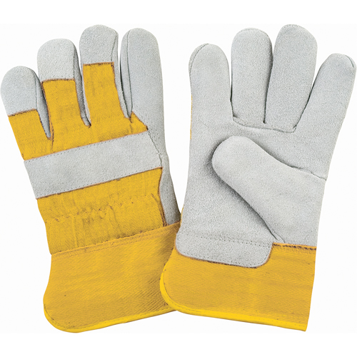 Premium Winter-Lined Fitters Gloves, X-Large, Split Cowhide Palm, Foam Fleece Inner Lining Industrial Sales