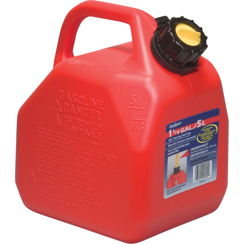 Jerricans, 1,25 gal. US/5 L, Rouge, Conformes aux normes CSA/ULC Industrial Sales
