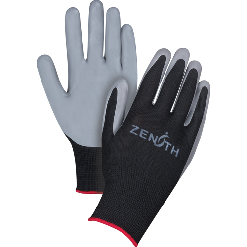 Premium Comfort Coated Gloves, 7/Small, Nitrile Coating, 13 Gauge, Polyester Shell Industrial Sales