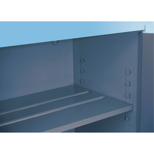 Armoires de s&eacute;curit&eacute; pour acides & produits corrosifs avec doublure ChemCor, 22 gal., 35" x 35" x 22" Industrial Sales