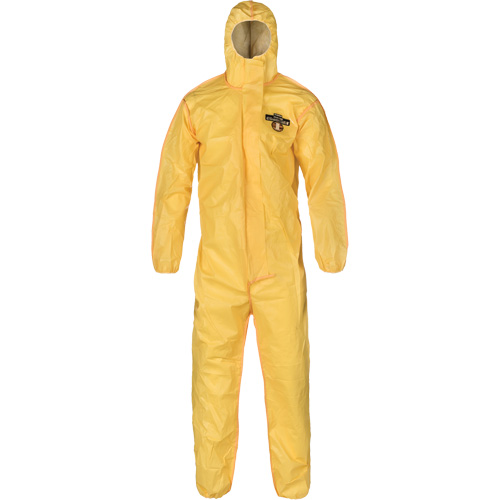 ChemMax 1 Coveralls, Small, Yellow Industrial Sales