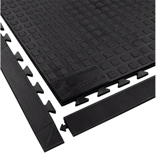 Rejuvenator Connect No. 502, Polyurethane, 3-1/4' W x 3-1/4' L, 5/8" Thick, Yellow Industrial Sales