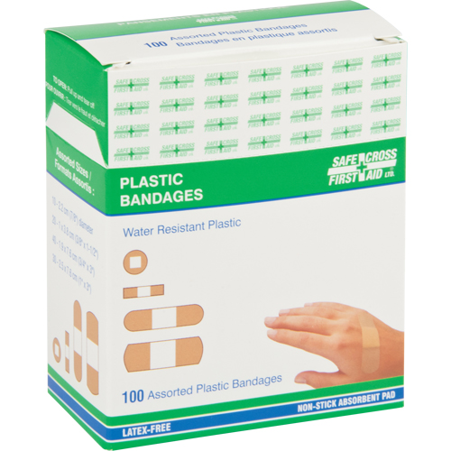 Bandages, Assorti, Plastique, St&eacute;rile Industrial Sales