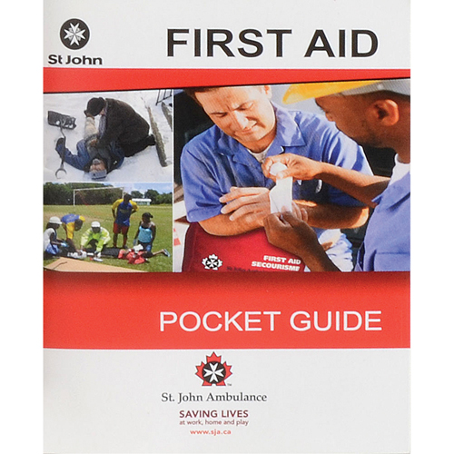 Guides de premier soins de l'ambulance Saint-Jean Industrial Sales
