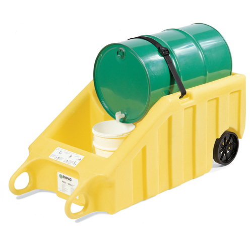 Poly-Dolly&reg;, 69" L x 32.5" W x 26.5" H, 70 US gal. Spill Cap. Industrial Sales