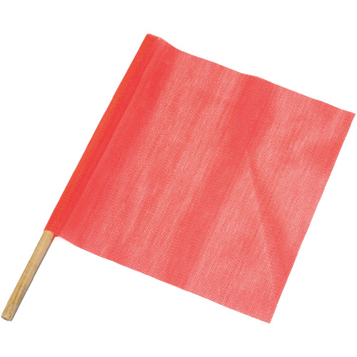 Traffic Safety Flags, Mesh, With Handle Industrial Sales