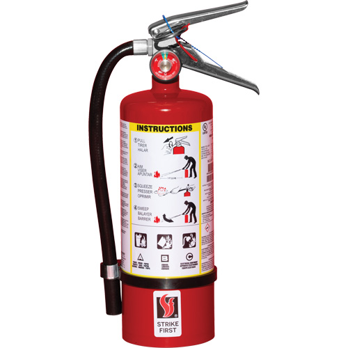 Fire Extinguisher, ABC, 5 lbs. Capacity Industrial Sales