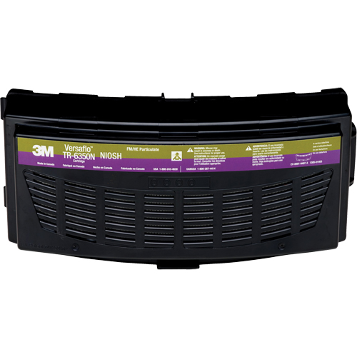 Cartouche pour appareils de protection respiratoire (APR) &agrave; &eacute;puration d'air motoris&eacute; Versaflo, Formald&eacute;hyde/Filtre P100, Paquet de 1 Industrial Sales