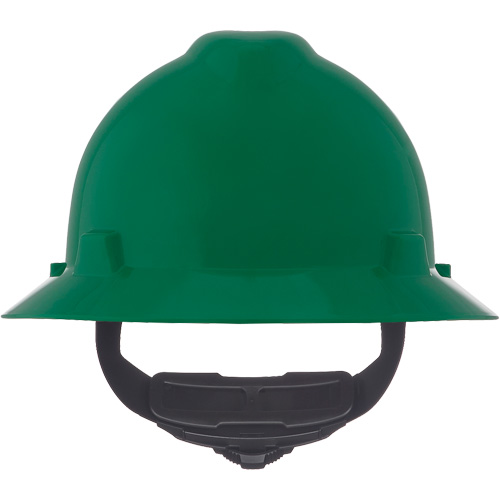 Casques de s&eacute;curit&eacute; &agrave; bordure compl&egrave;te V-Gard, R&eacute;pond aux normes CSA type 1, Suspension Rochet, Non ventil&eacute; Industrial Sales