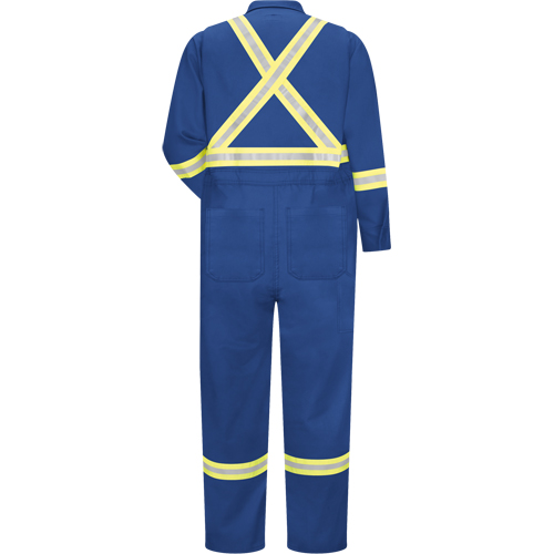 Flame-Resistant CoolTouch&reg;2 Premium Coveralls, Size 44, Royal Blue, 9 cal/cm² Industrial Sales
