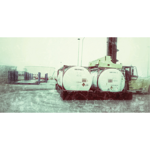 Berme pour r&eacute;servoir simple ISO, Capacit&eacute; 3590 gal., 24' la x 10' lo x 24" h, Support en L Industrial Sales