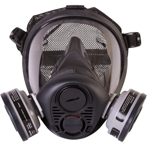 Respirateur &agrave; masque complet de s&eacute;rie RU6500 de North, Silicone, Grand Industrial Sales