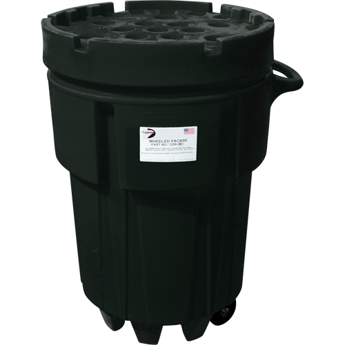 Contenants roulants Poly-Spillpaks, 95 gal. US, Mobile Industrial Sales