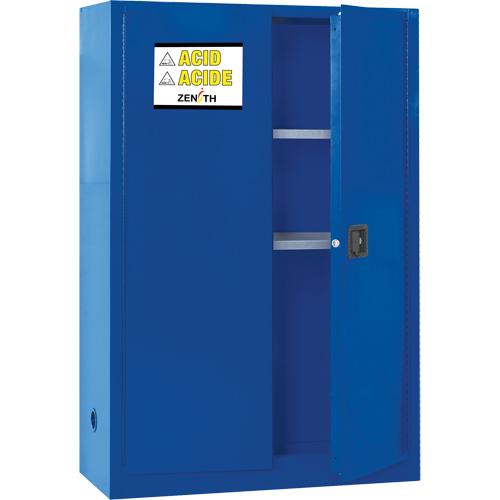 Corrosive Liquids Cabinet, 45 gal., 43" x 65" x 18" Industrial Sales