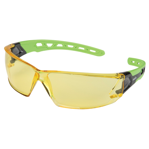 Lunettes de s&eacute;curit&eacute; s&eacute;rie Z2500, Lentille Ambr&eacute;e, Anti-&eacute;gratignures, ANSI Z87+/R&eacute;pond ou surpasse la norme CSA Z94.3 Industrial Sales