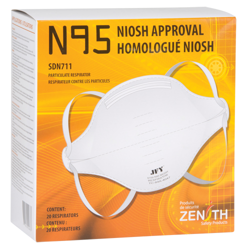 Particulate Respirator, N95, NIOSH Certified, Medium/Large Industrial Sales