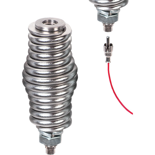 Safety Whip&reg; Flagstaff Mounting Base, Spring Mount Industrial Sales