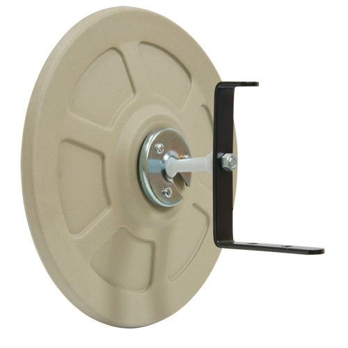 Convex Mirror with Bracket, Indoor/Outdoor, 12" Diameter Industrial Sales