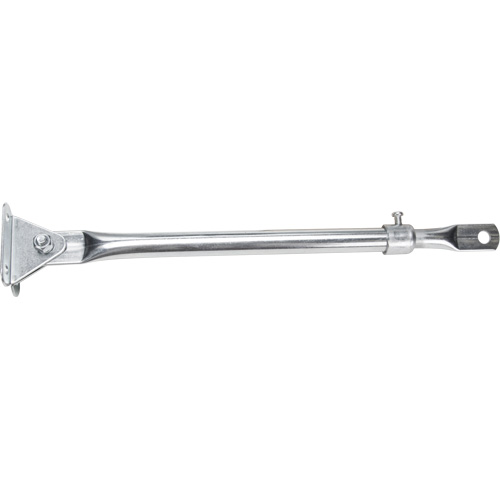 Roundtangular Convex Mirror with Telescopic Arm, 12" H x 18" W, Indoor/Outdoor Industrial Sales