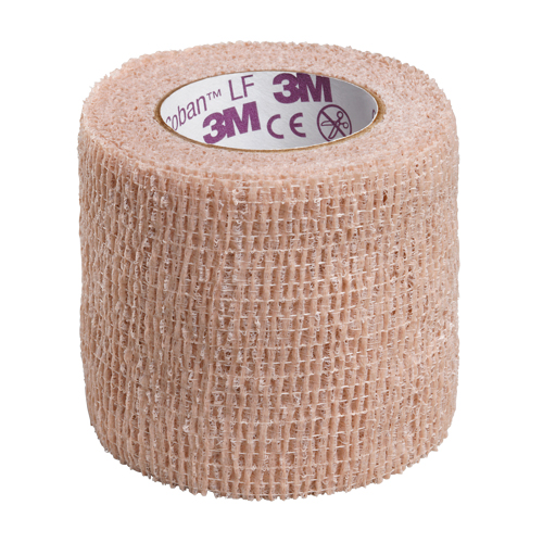 Coban Latex-Free Wraps, Cut to Size L x 2" W, Class 1, Self-Adherent Industrial Sales
