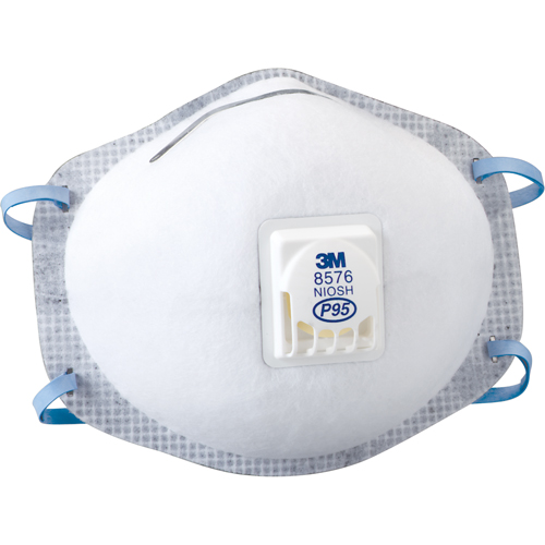 Respirateurs contre les particules 8576, P95, Certifi&eacute; NIOSH Industrial Sales