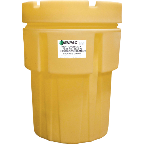 Poly-Overpack&reg; 65 Salvage Drum, 65 US gal., Stationary Industrial Sales