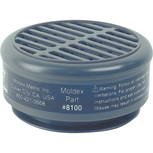 8000 Series Replacement Cartridges, Gas/Vapour Cartridge, Organic Vapour Industrial Sales
